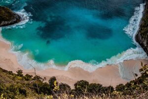 ocean, beach, water